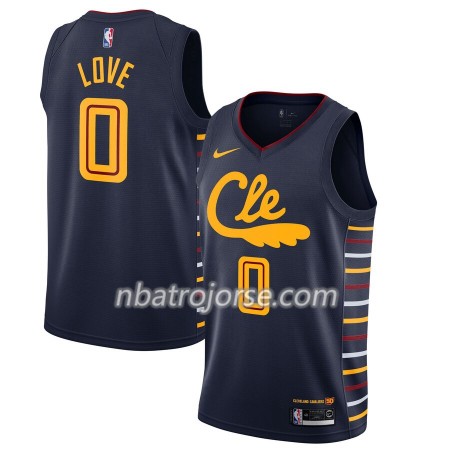 Män Cleveland Cavaliers Tröja Kevin Love 0 2019-20 Nike City Edition Swingman